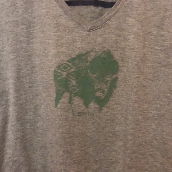 Smith Optics ~ W’ s/s cap sleeve Bison Tee ~ Lrg - Picture 2 of 5